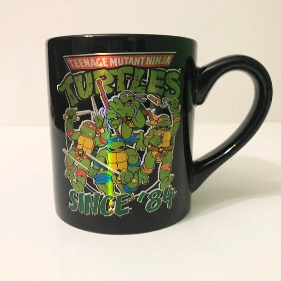 2015 Teenage Mutant Ninja Turtles Coffee Cup  Mug Cartoon TMNT Since 84 - Picture 1 of 13